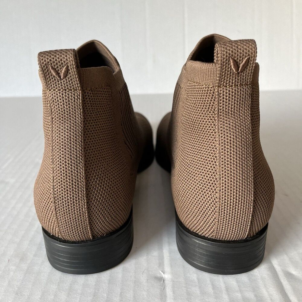 Vivaia Ryan Pro Square Toe Water Repellent Slip On Chelsea Boots Low Heel 39.5 - Picture 4 of 15